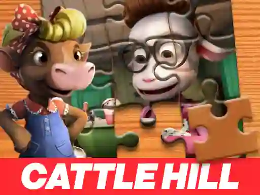 Christmas at Cattle Hill Jigsaw Puzzle เกมออนไลน์
