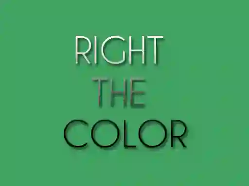 Right the Color เกมออนไลน์