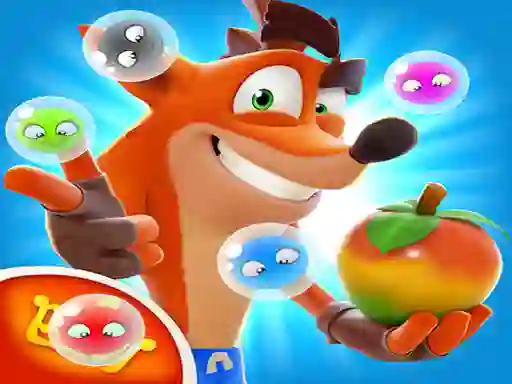 Crash Bandicoot Bubbles เกมออนไลน์