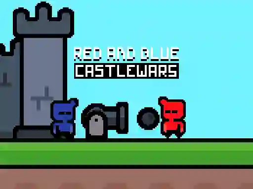 Red and Blue Castlewars เกมออนไลน์