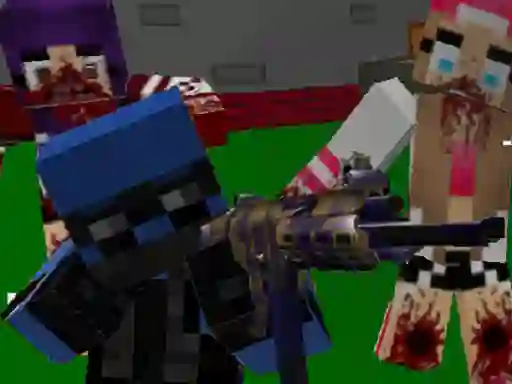 Blocky Combat Special Forces: Zombie Apocalypse เกมออนไลน์