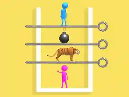 Love Pins Pull Pins and Brain Wash เกมออนไลน์