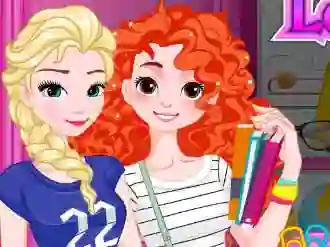 Princesses Back to School 2: School Lockers เกมออนไลน์