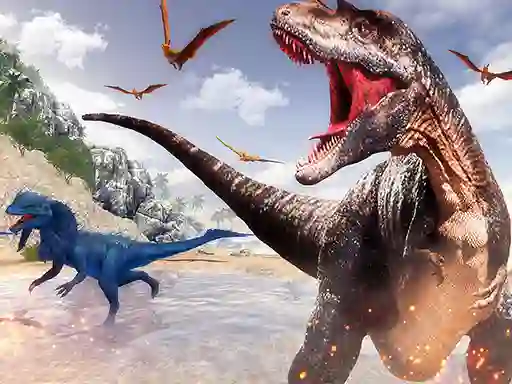 Deadly Dinosaur Hunter Shooter เกมออนไลน์