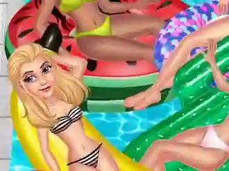 Princess Pool Party Floats เกมออนไลน์