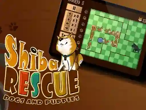 Shiba rescue : dogs and puppies เกมออนไลน์