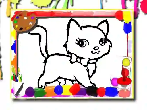 Sweet Cats Coloring เกมออนไลน์