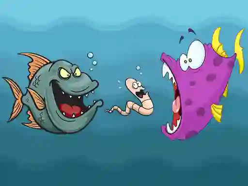 Angry Fish Coloring เกมออนไลน์