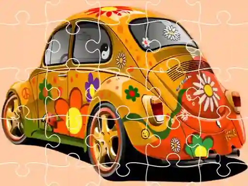 VW Beetle Jigsaw เกมออนไลน์