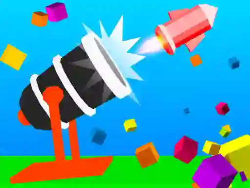 Pixel Demolisher Cannon เกมออนไลน์