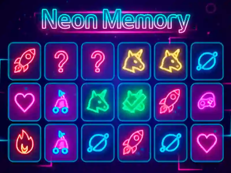 Neon Memory เกมออนไลน์