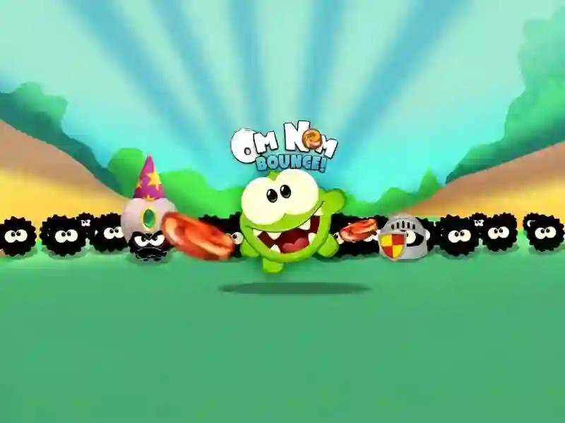 Om Nom Bounce เกมออนไลน์