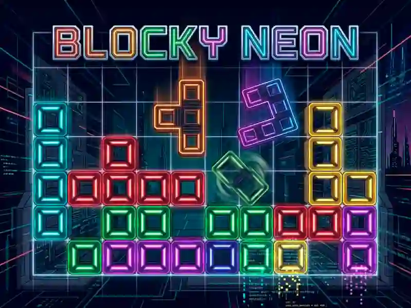 Blocky Neon เกมออนไลน์