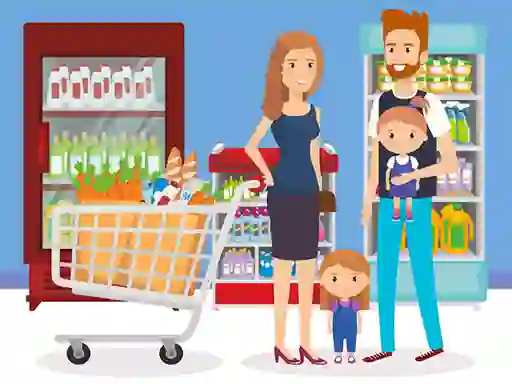 Happy Shopping Jigsaw เกมออนไลน์