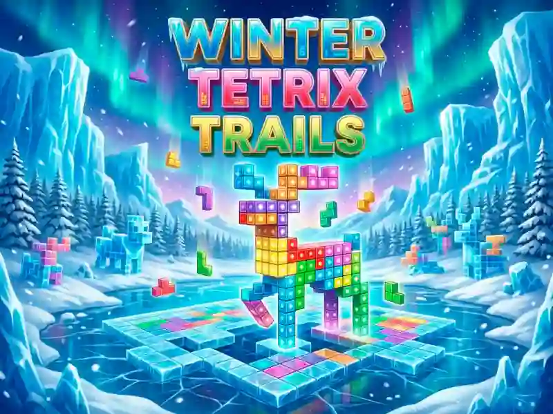 Winter Tetrix Trails เกมออนไลน์