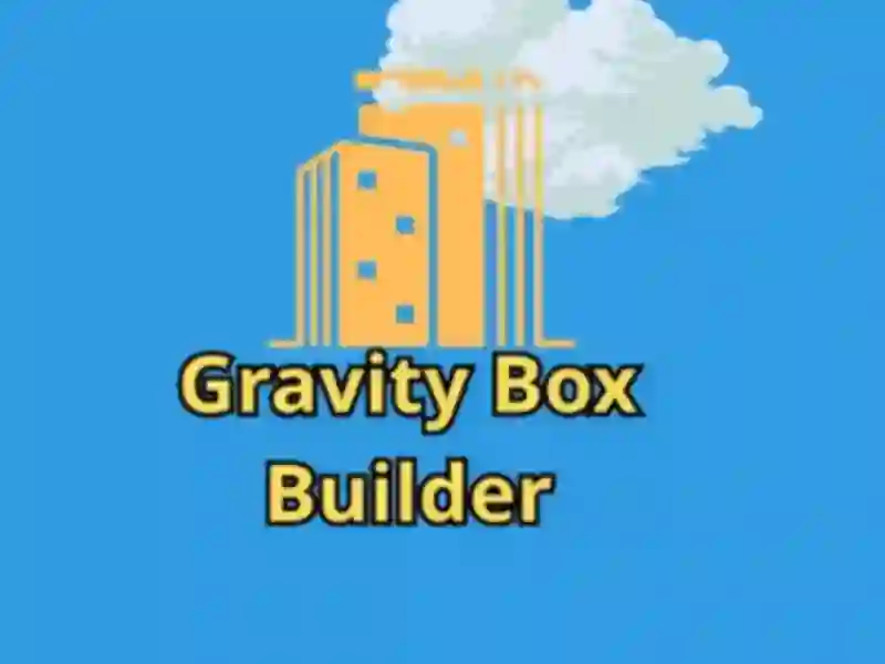 Gravity Box Builder เกมออนไลน์