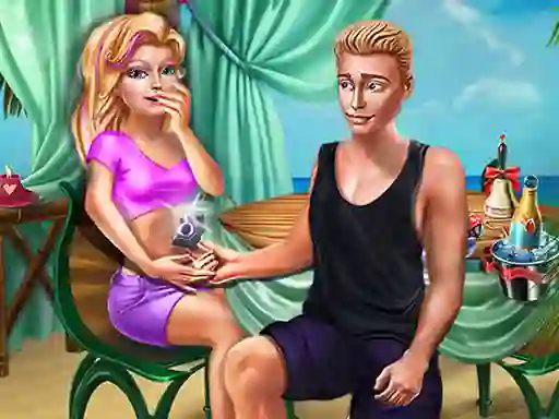 Ellie Beach Proposal เกมออนไลน์