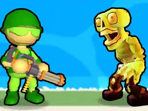 Destruction of Stickman Zombie เกมออนไลน์