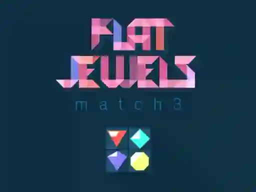 Flat jewels match 3 เกมออนไลน์