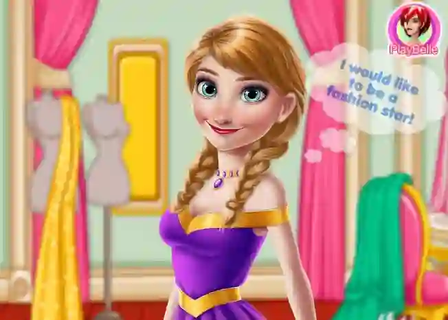Ice Princess Modeling Carrer เกมออนไลน์