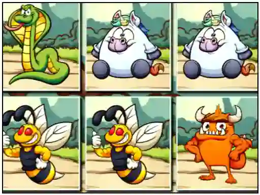 Animals Memo Match เกมออนไลน์