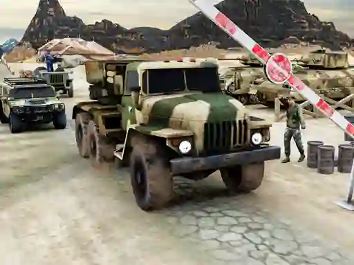 Army Machine Transporter Truck เกมออนไลน์