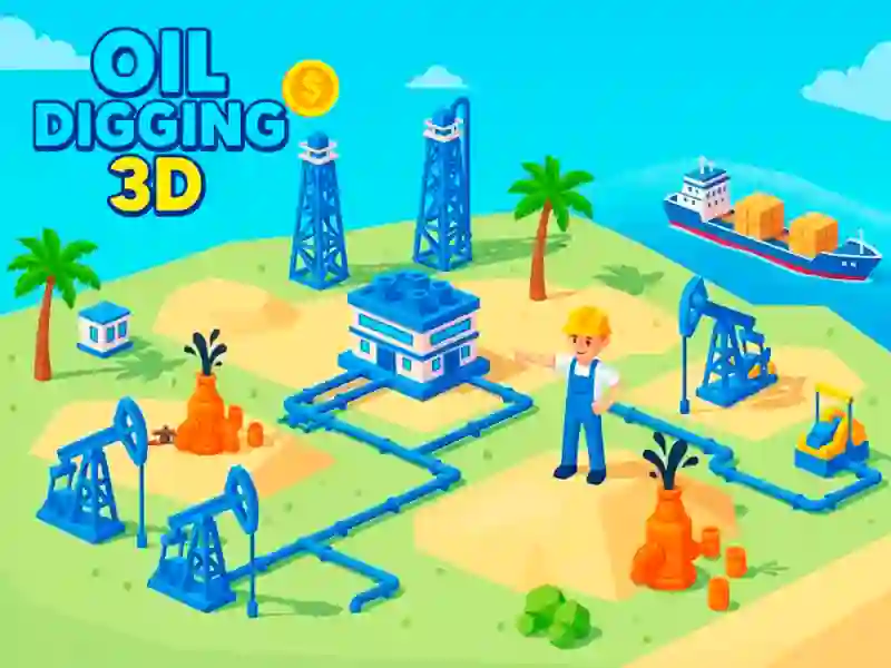 Oil Digging 3D เกมออนไลน์