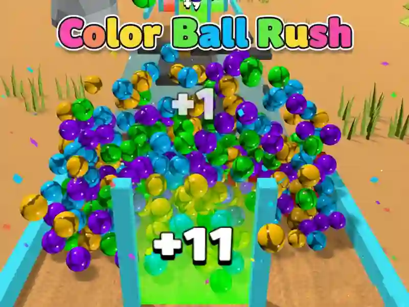 Color Ball Rush เกมออนไลน์
