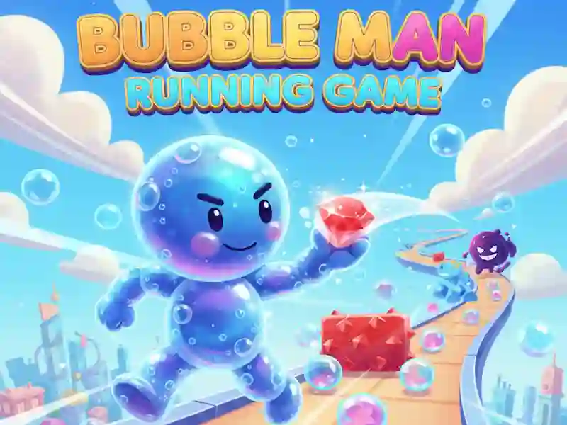 Bubble Man Running Game เกมออนไลน์