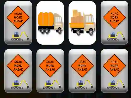 Work Trucks Memory เกมออนไลน์