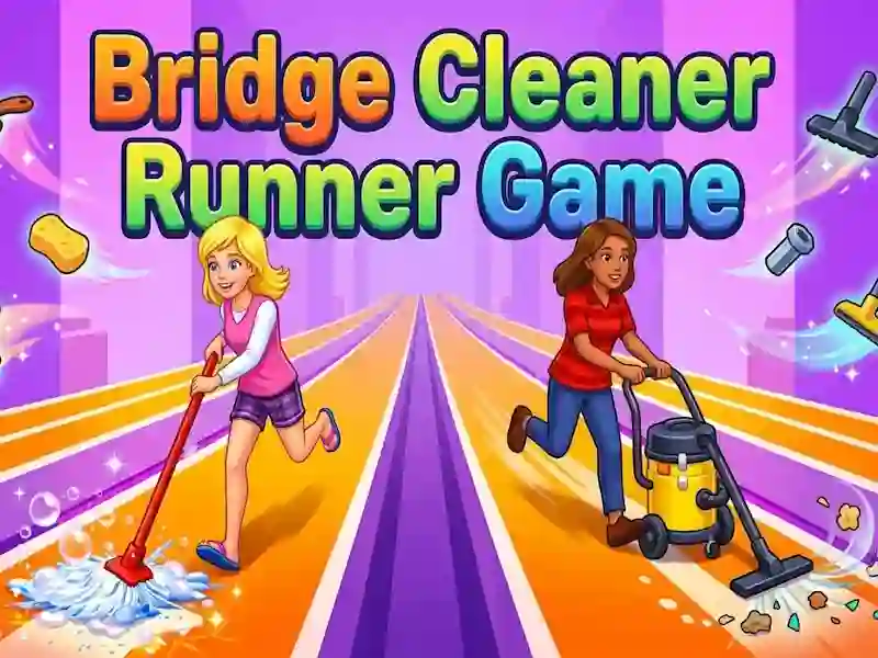 Bridge Cleaner Runner Game เกมออนไลน์