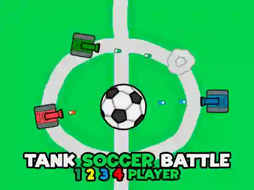Tank Soccer Battle 1 2 3 4 Player เกมออนไลน์