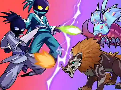 Stick Ninja Survival เกมออนไลน์