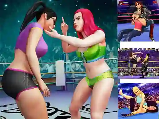 Women Wrestling Fight Revolution Fighting เกมออนไลน์