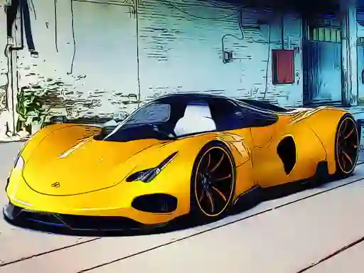 Futuristic Car Models เกมออนไลน์