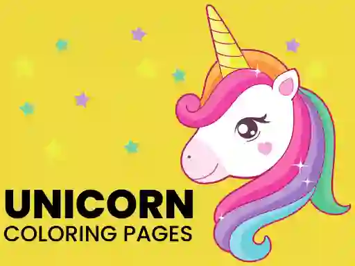 Unicorn Coloring Pages เกมออนไลน์