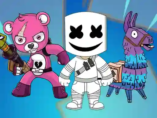 Fortnite Coloring Book เกมออนไลน์