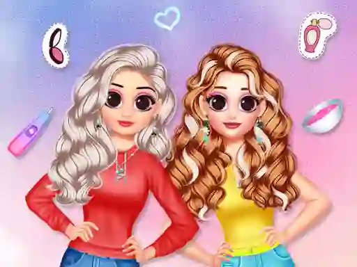 Besties Makeover Salon เกมออนไลน์