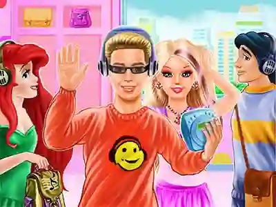 Princesses High School Trends เกมออนไลน์