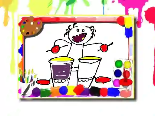 Music Coloring Book เกมออนไลน์