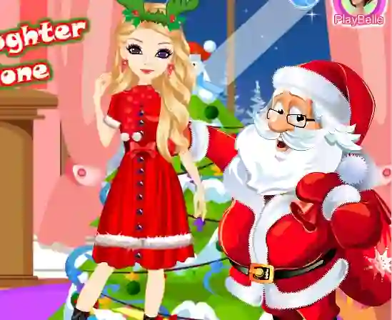 Santa's Daughter Home Alone เกมออนไลน์