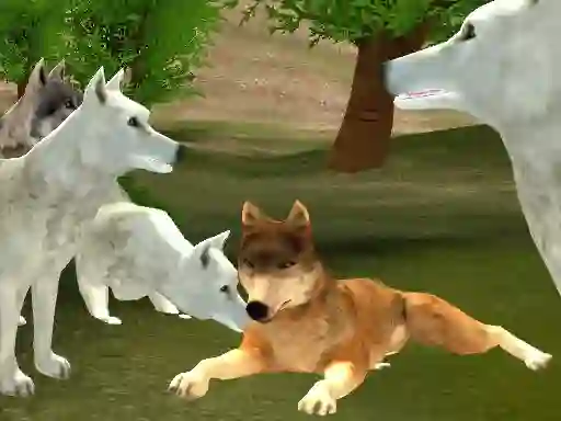 Wild Wolves Hunger Attack เกมออนไลน์