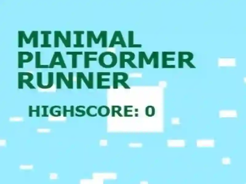 Minimal Platformer Runner เกมออนไลน์