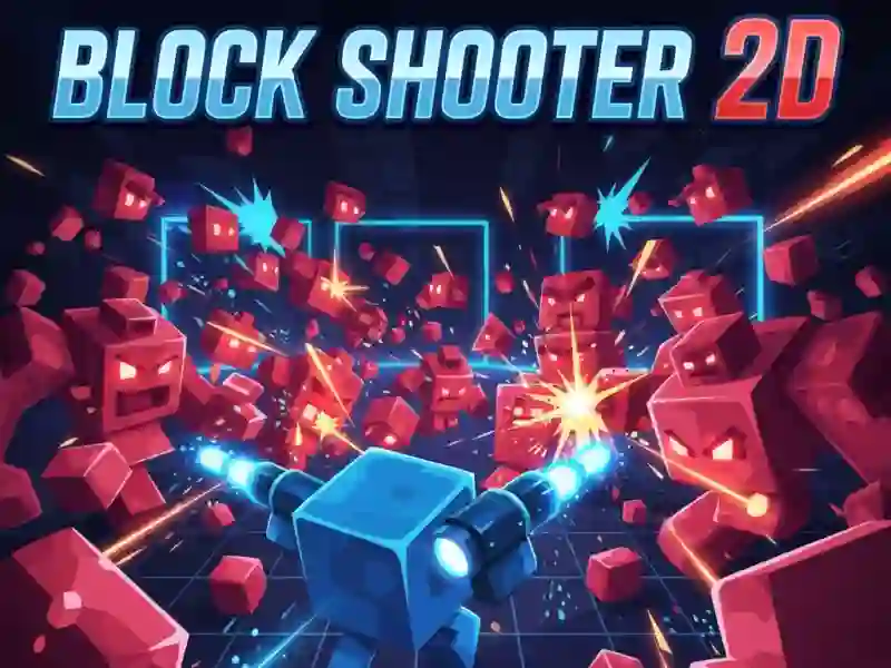 Block Shooter 2D เกมออนไลน์