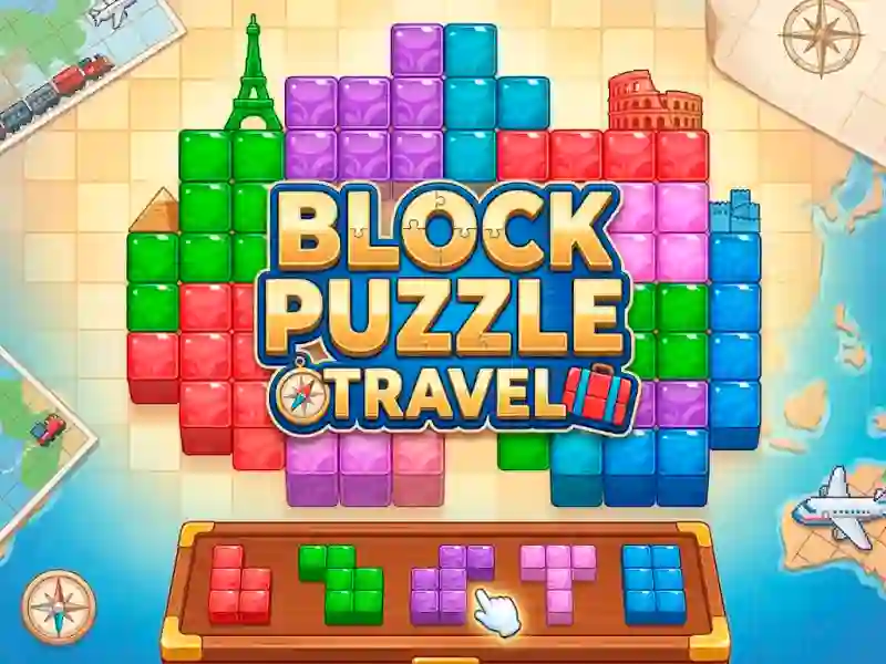 Block Puzzle Travel เกมออนไลน์