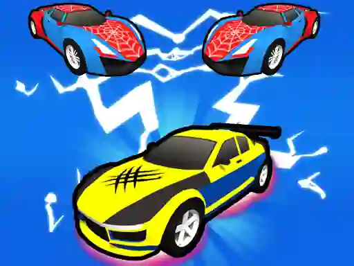 Superhero Car Merge Master เกมออนไลน์