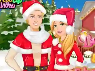 Barbie and Ken Christmas เกมออนไลน์