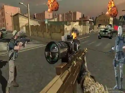 US Army Commando: Elite Commando War เกมออนไลน์