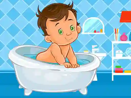 Baby Bath Jigsaw เกมออนไลน์