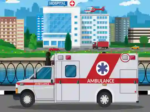 Ambulance Trucks Differences เกมออนไลน์